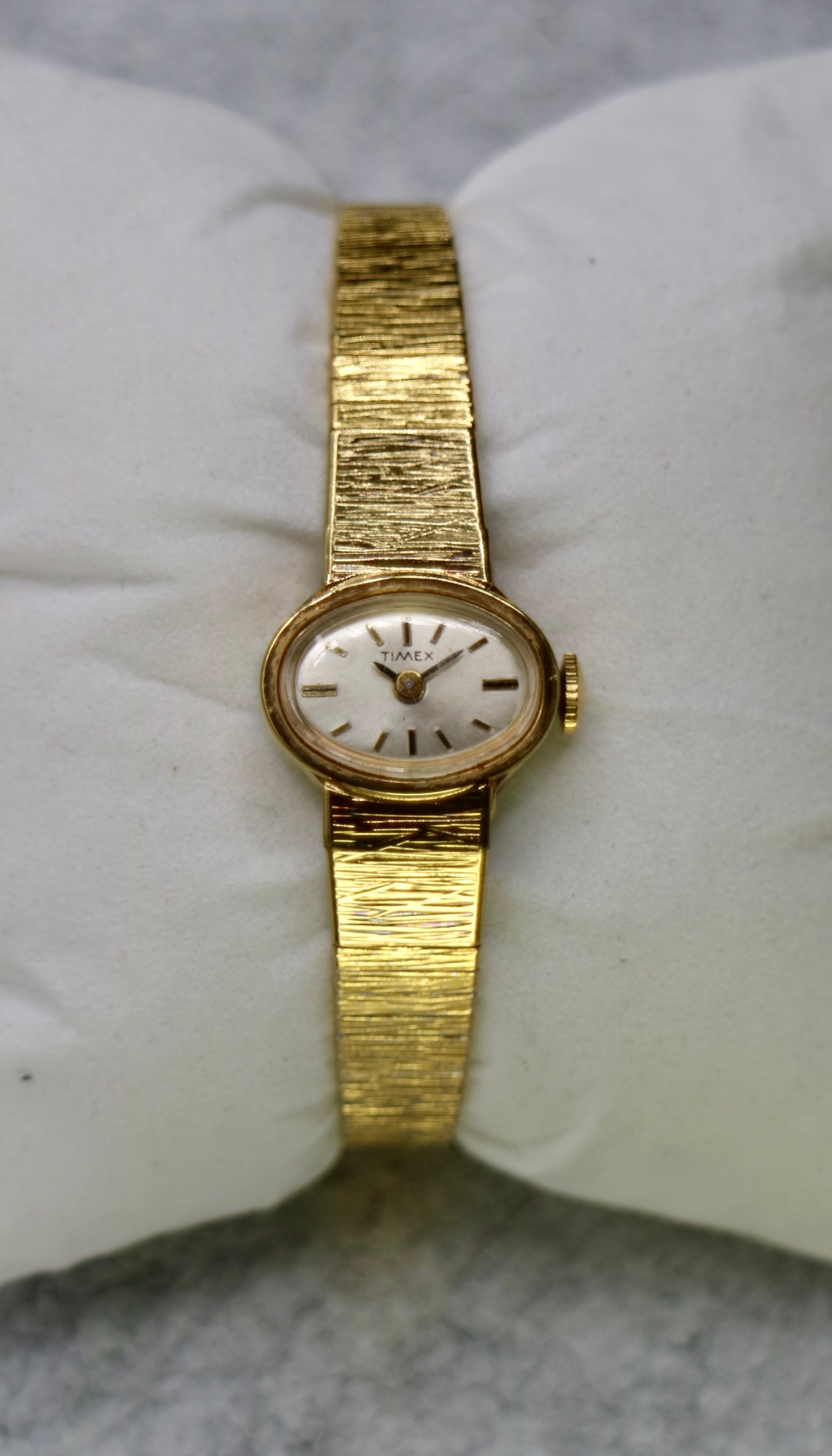 Timex Vintage 1970s Mechanical Gold Tone Watch