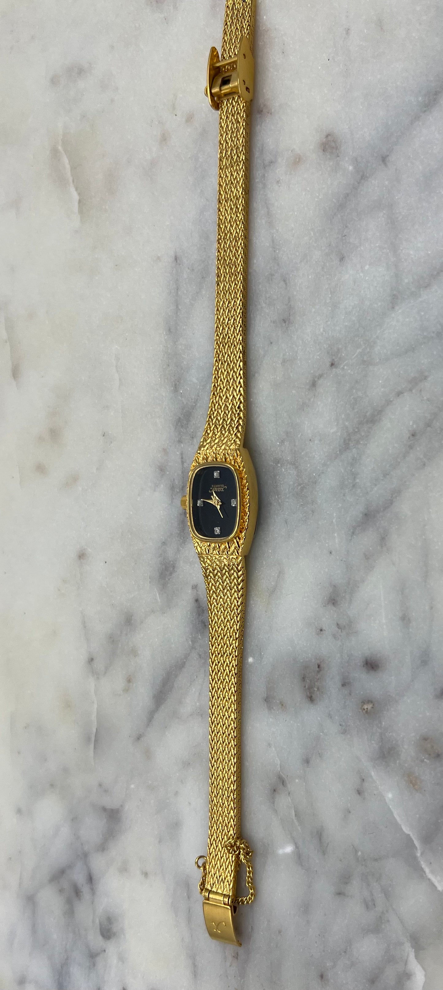 Xavier Quartz Gold Tone Watch (Near Mint)