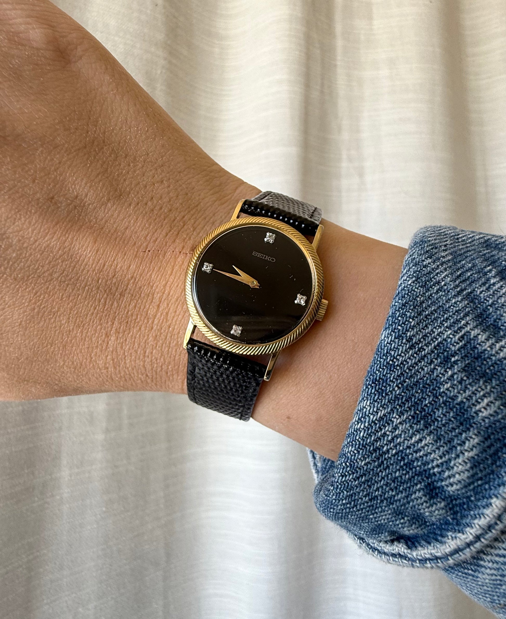 1972 Seiko Gold Plated Mechanical Watch