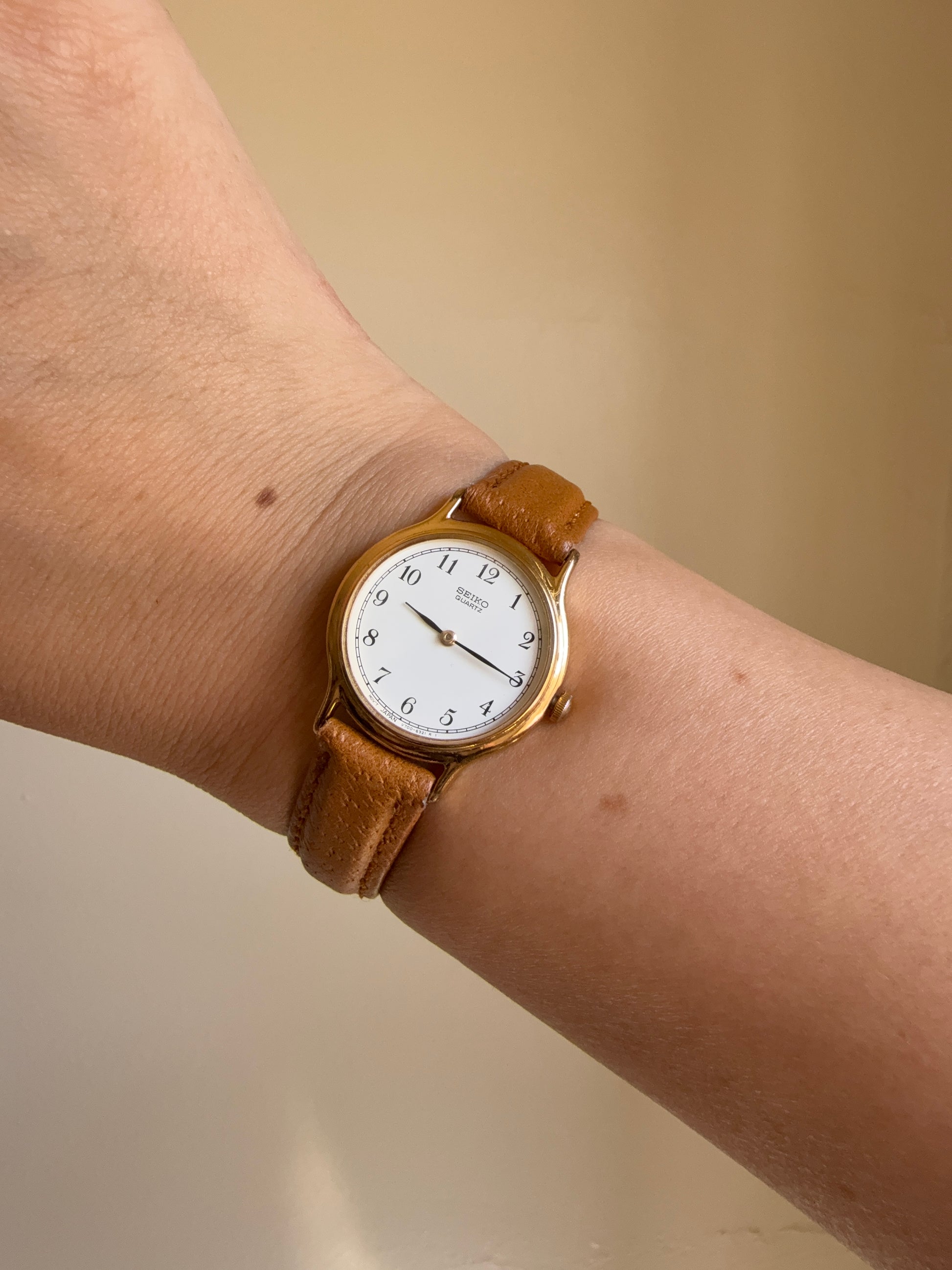 1997 Seiko Quartz Gold Tone Watch