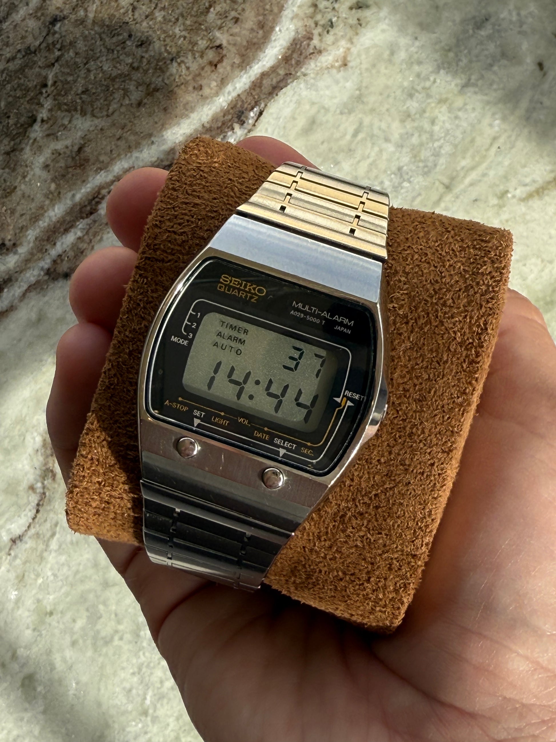 1978 Seiko Quartz Multi-Alarm Digital Watch