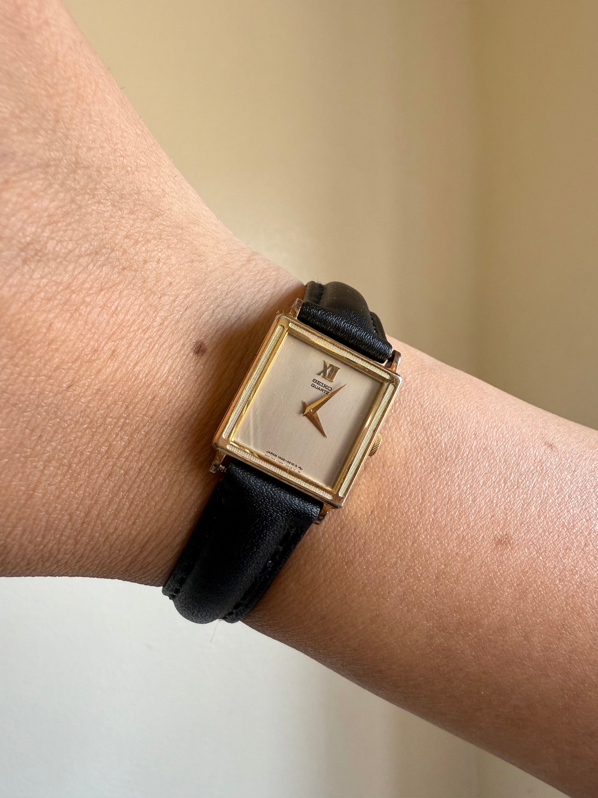 1981 Seiko Quartz SGP Tank Watch