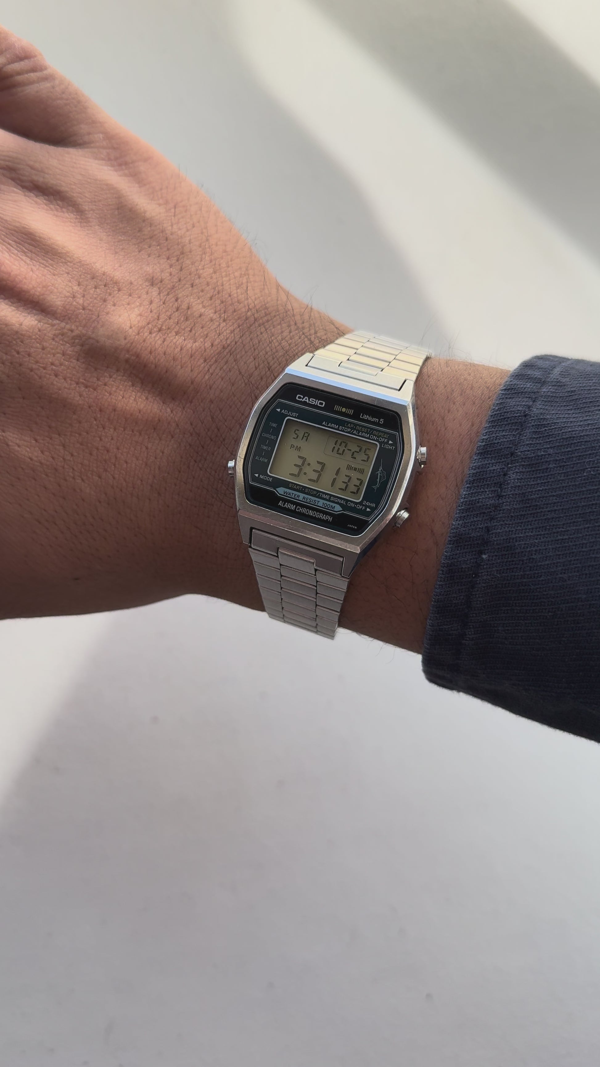1980’s “Marlin” Casio Alarm Chronograph Digital Watch
