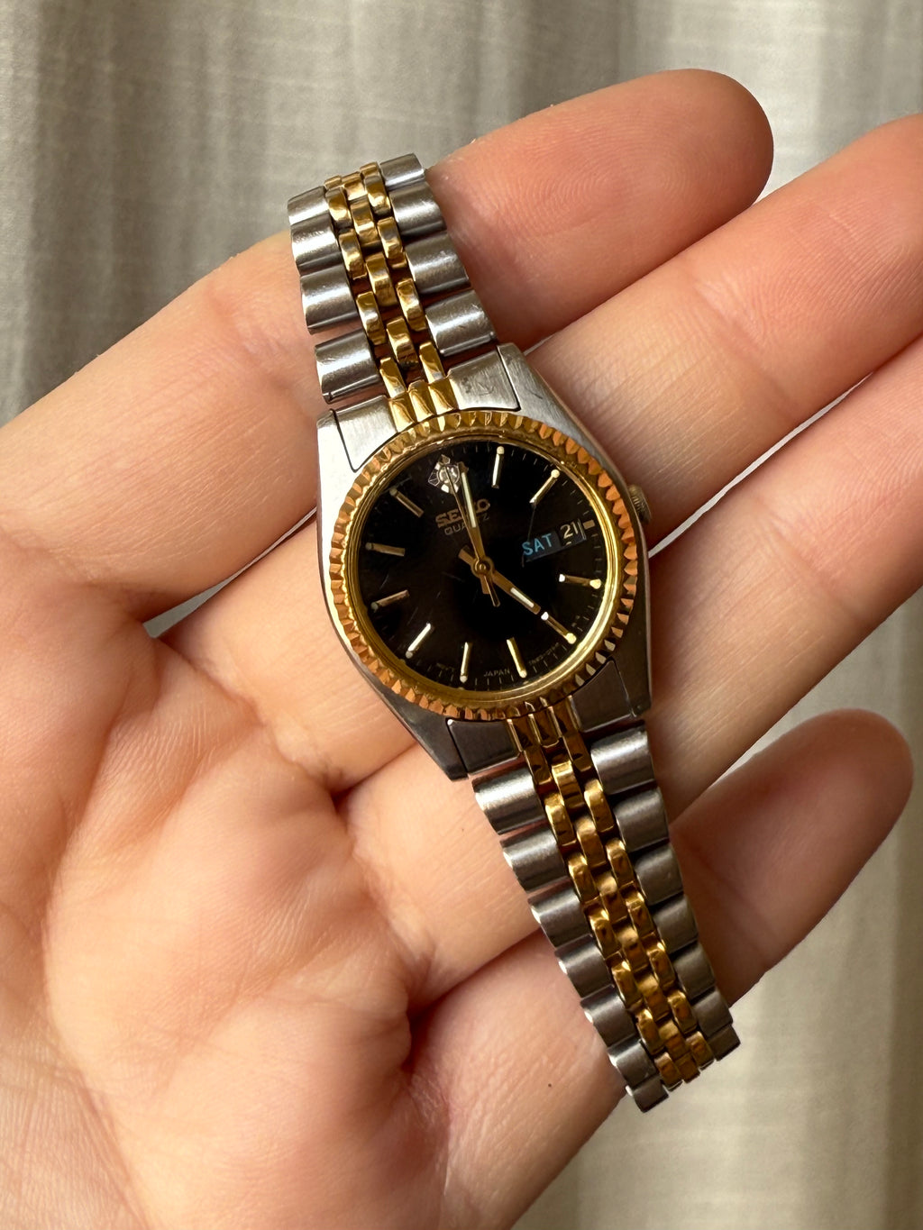 1994 Seiko Quartz “President” Two Tone Watch