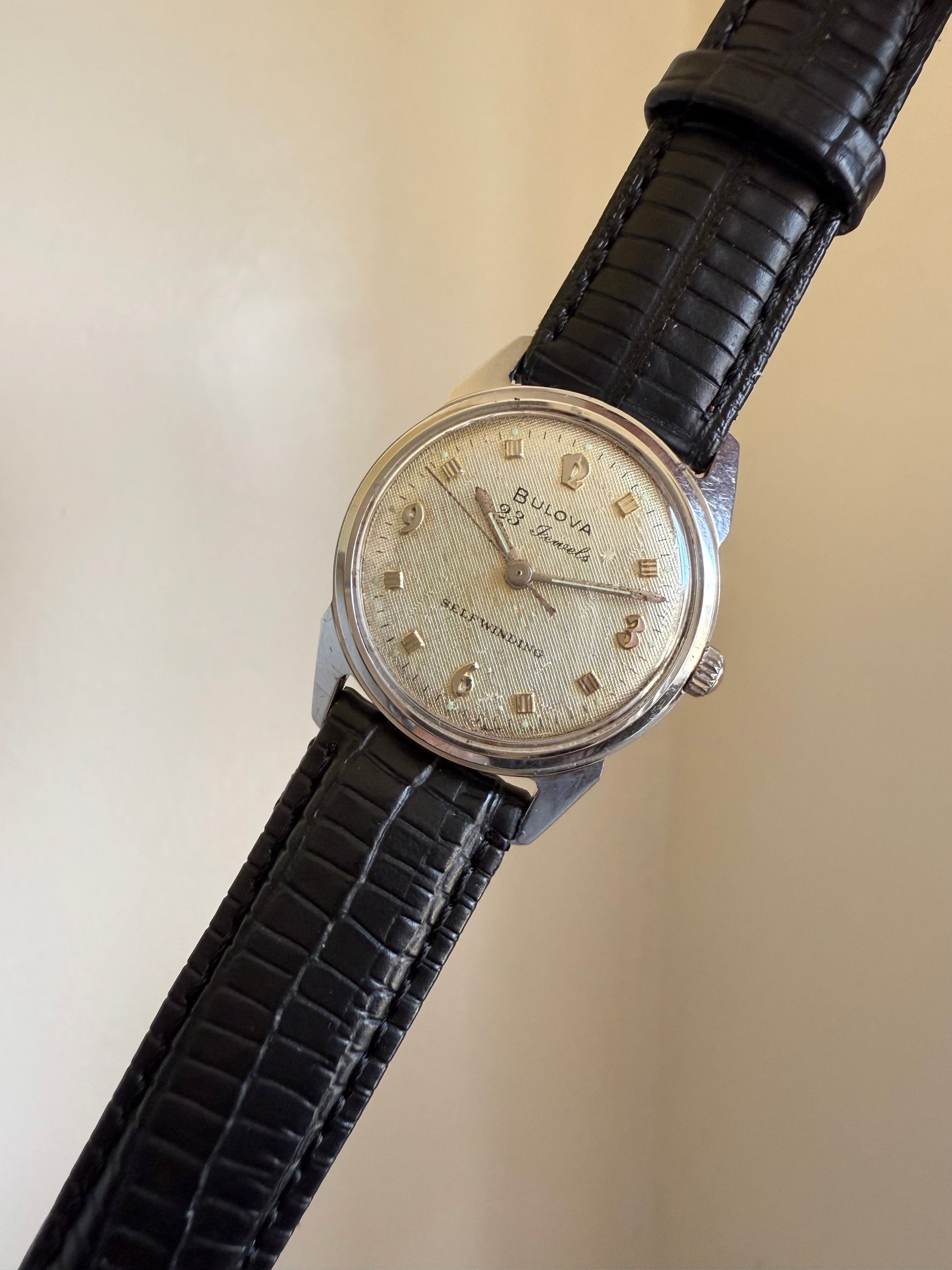 1964 (M4) Bulova 23 Jewel Self-winding “Pipefitters” Engraved Watch