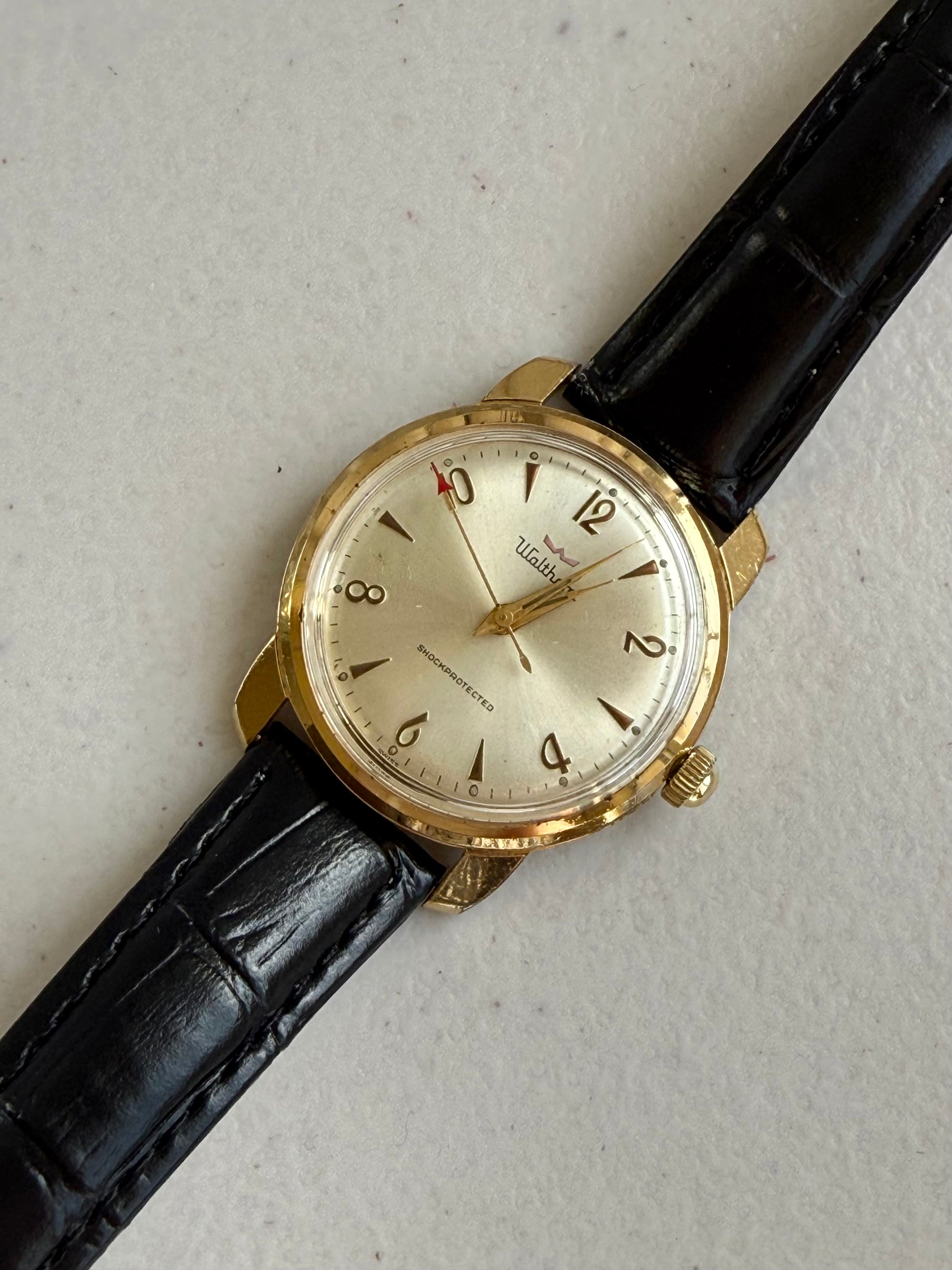 1960’s Waltham Mechanical Swiss Red Arrow Watch