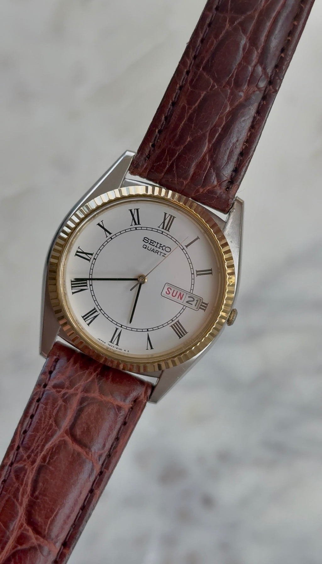 1993 Seiko Quartz “President” Day Date Watch