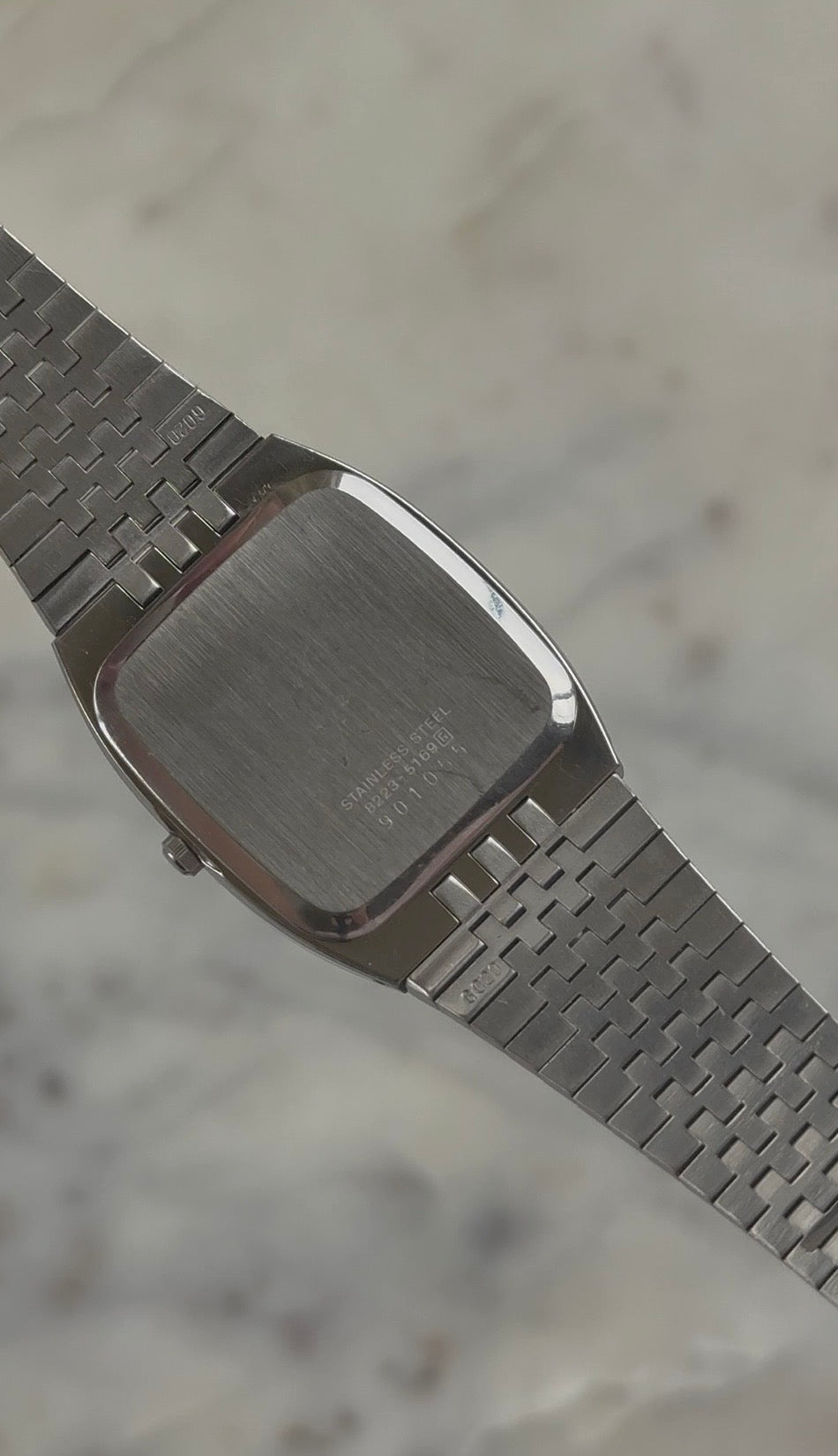 1979 Seiko Quartz Day Date TV Dial Watch
