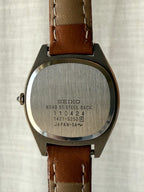 1981 Seiko Quartz Exceline NSAG Champagne Tone Watch
