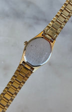 1988 Seiko Quartz Gold Tone Oval Watch