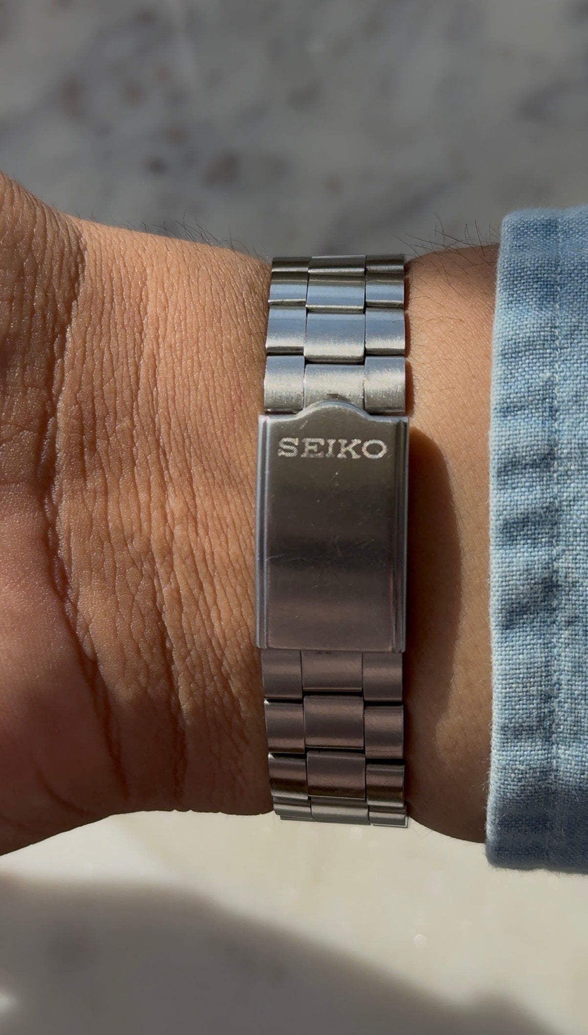1985 Seiko 5 Automatic Kanji Day Date Watch