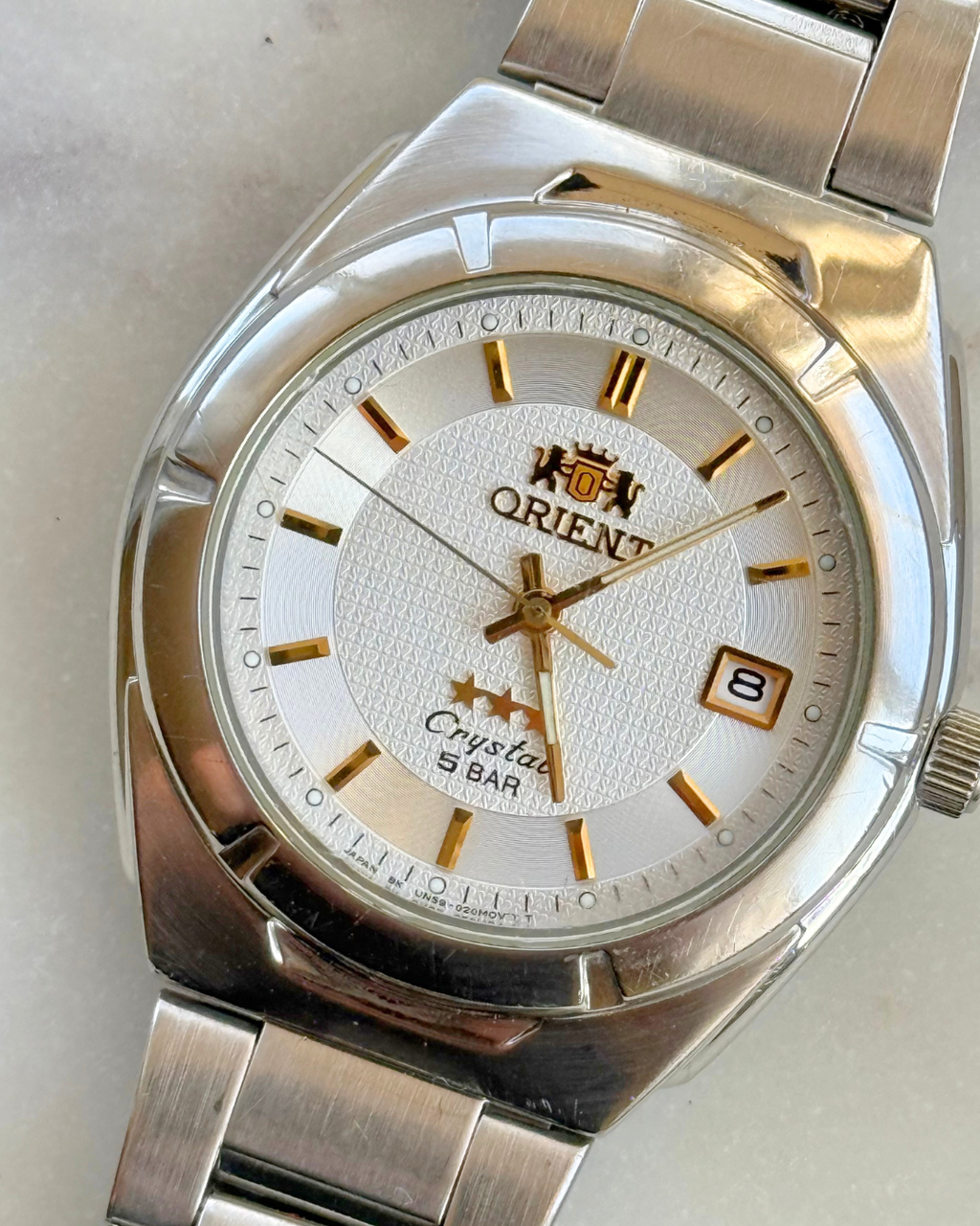 1980's Orient (JDM) Three Star Crystal Watch