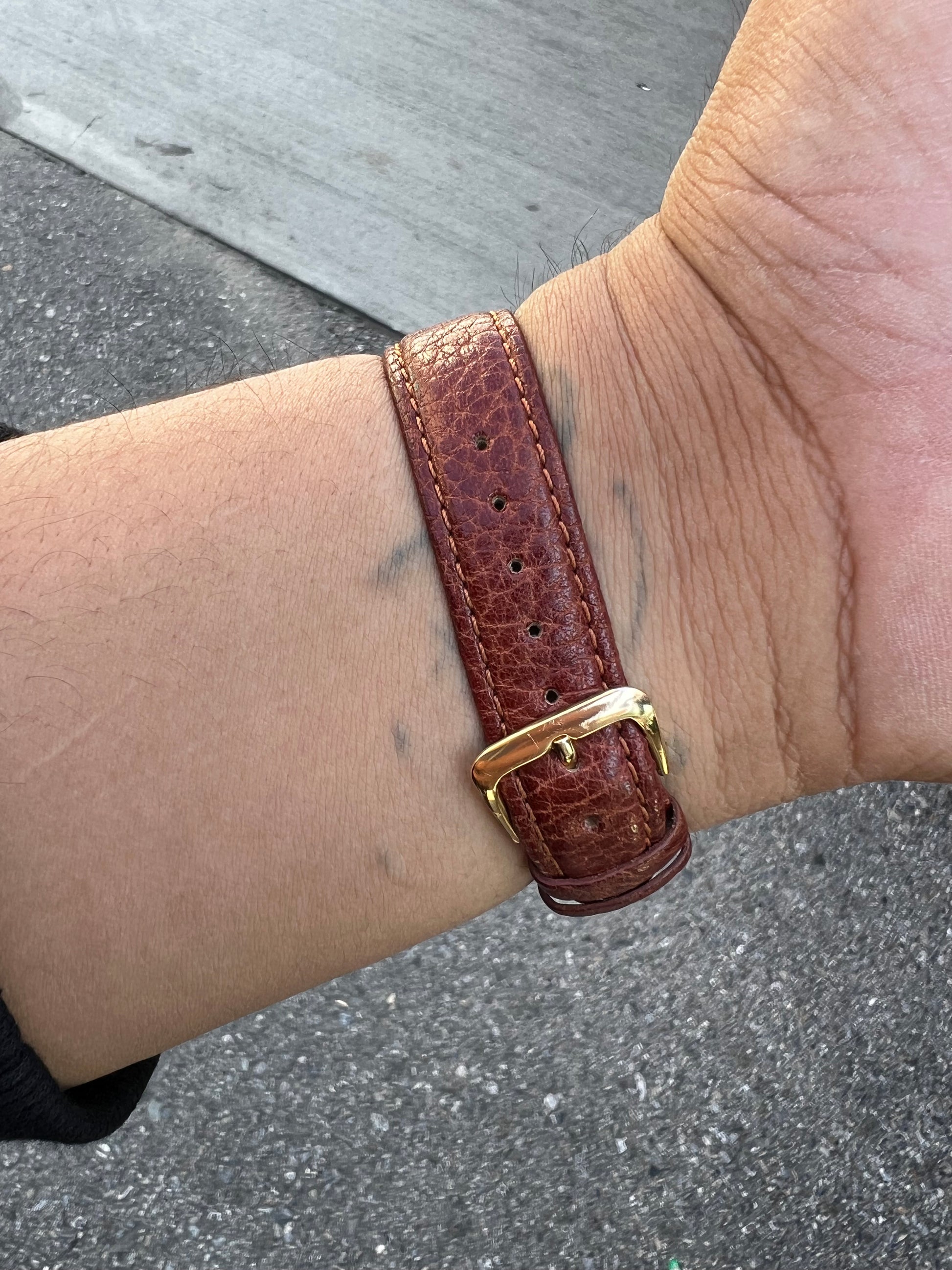 1990’s Lorus Quartz By SEIKO Gold Tone Mickey Watch