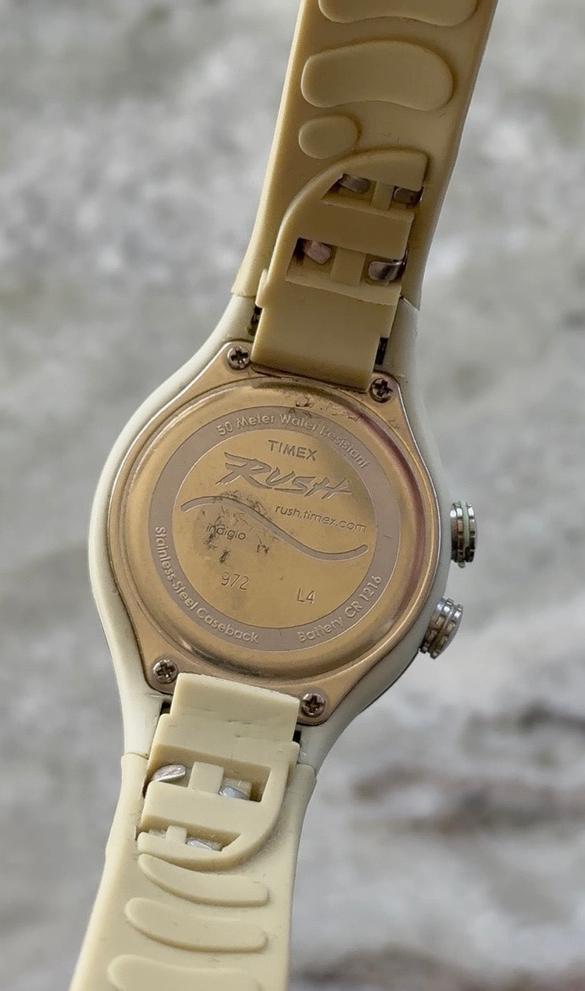 Vintage Timex Rush Indiglo Date-Just Watch