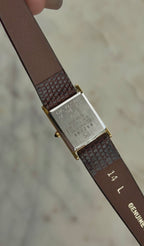 1988 Seiko Lassale Quartz Roman Tank Watch