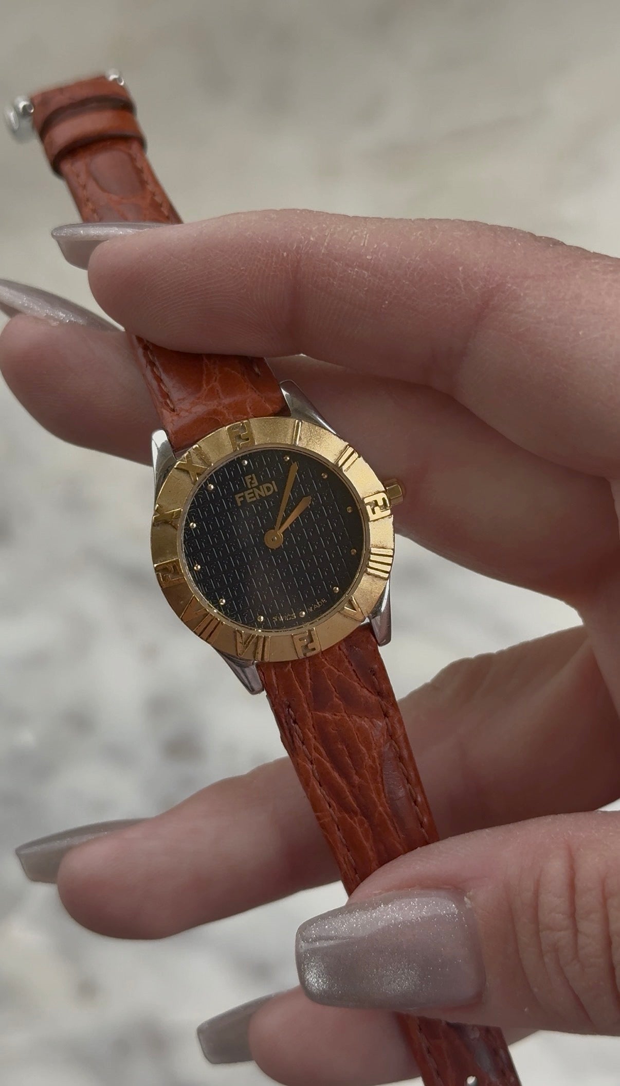 2000’s Fendi Swiss Made Two Tone Watch