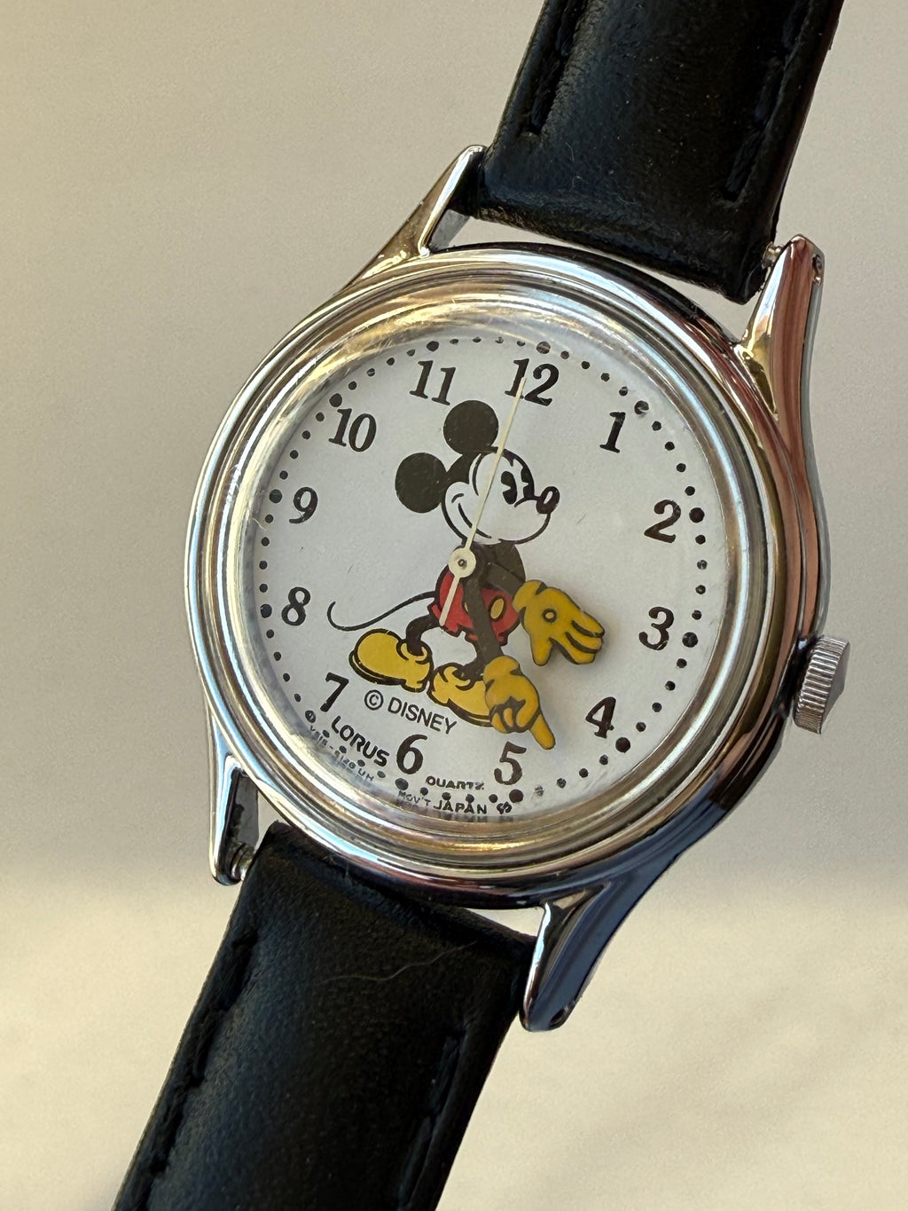1990’s Lorus Quartz By SEIKO Mickey Mouse Watch