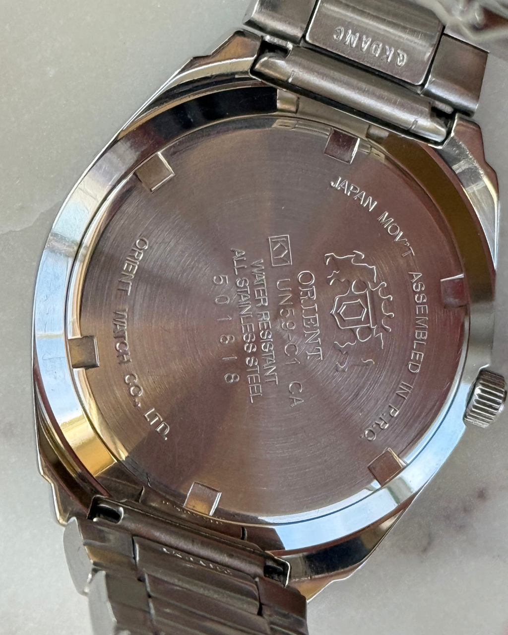1980's Orient (JDM) Three Star Crystal Watch