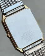 1983 Seiko Quartz "Seagull" Gold Plated Tank Watch