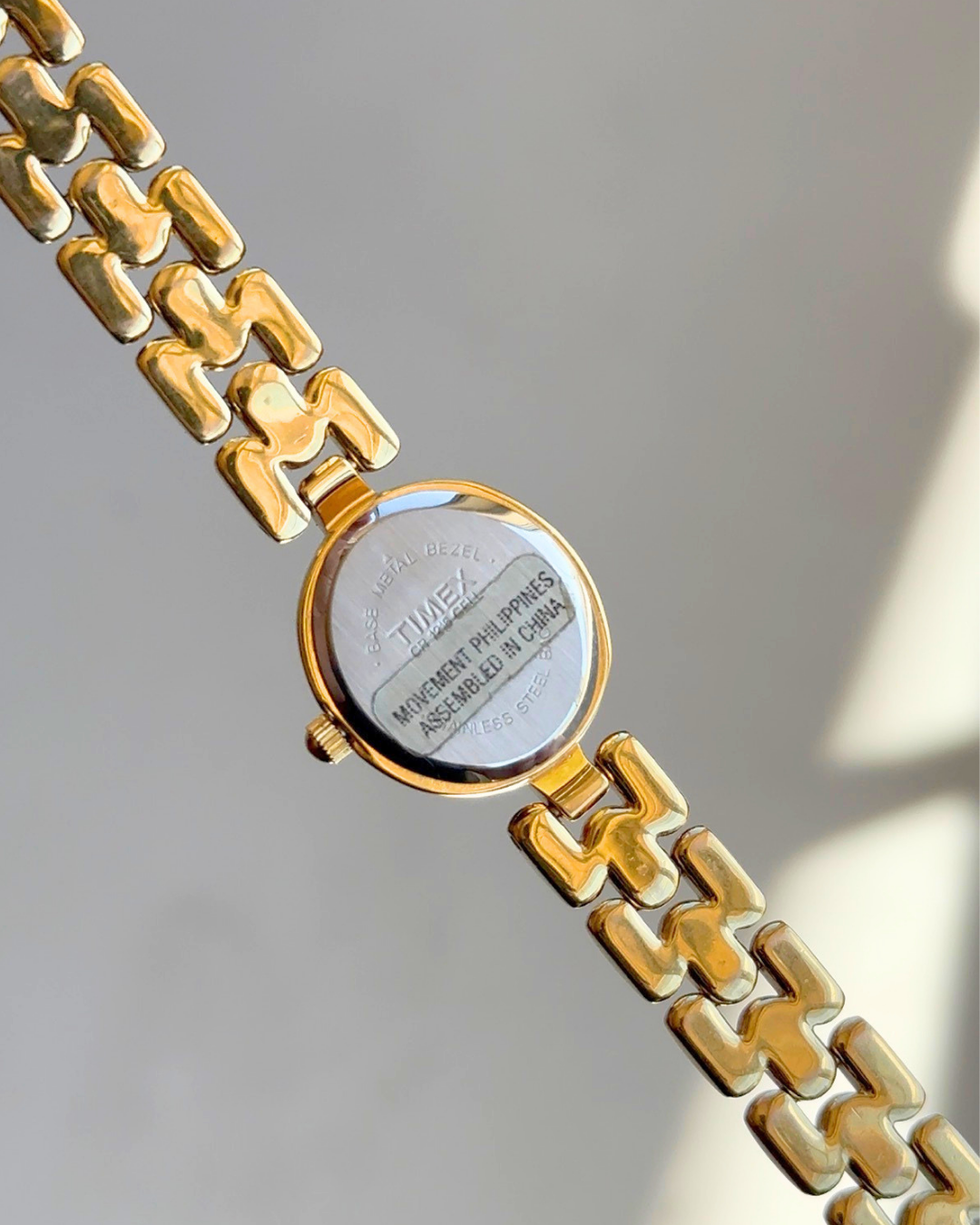 1990's Timex Gold Tone Bracelet Watch