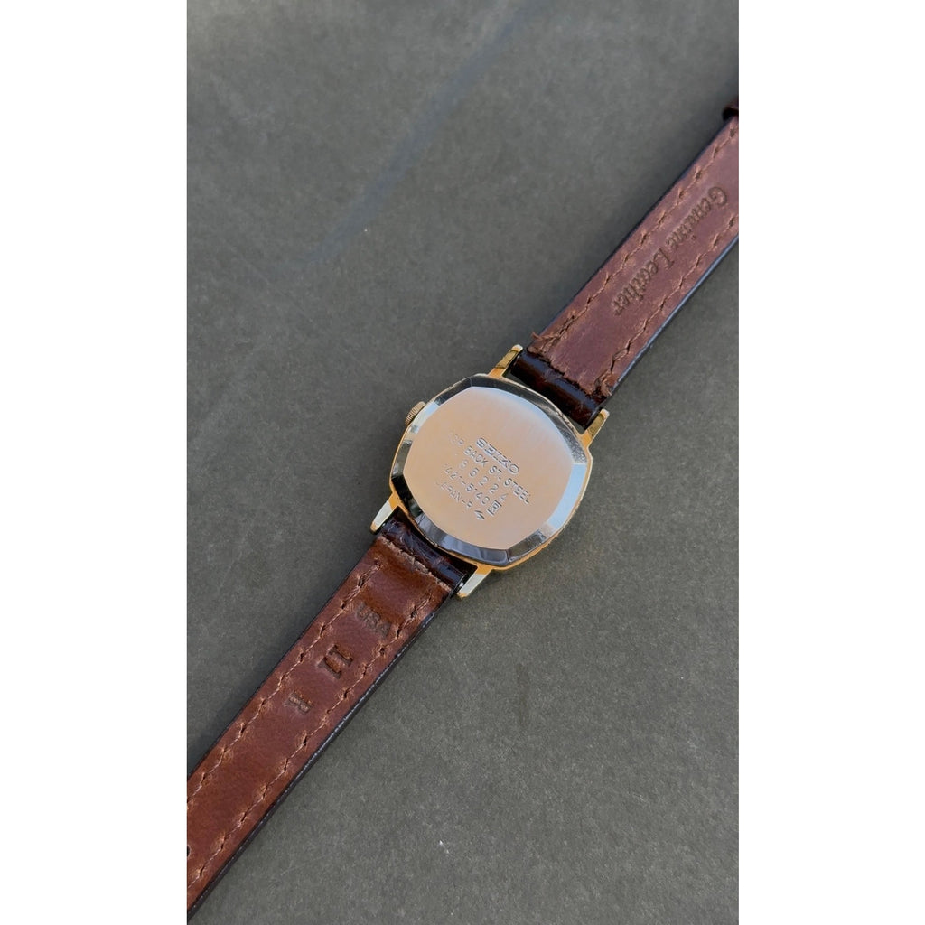 1981 Seiko Quartz Gold Plated Octagon Watch