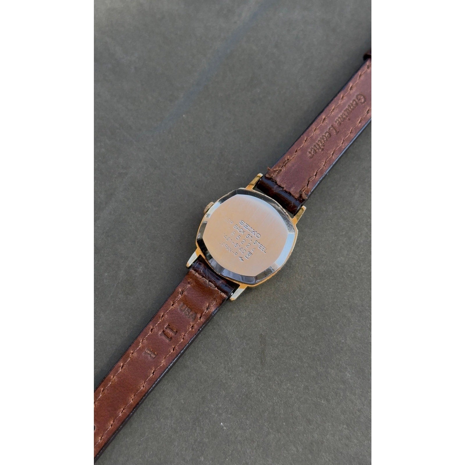 1981 Seiko Quartz Gold Plated Octagon Watch