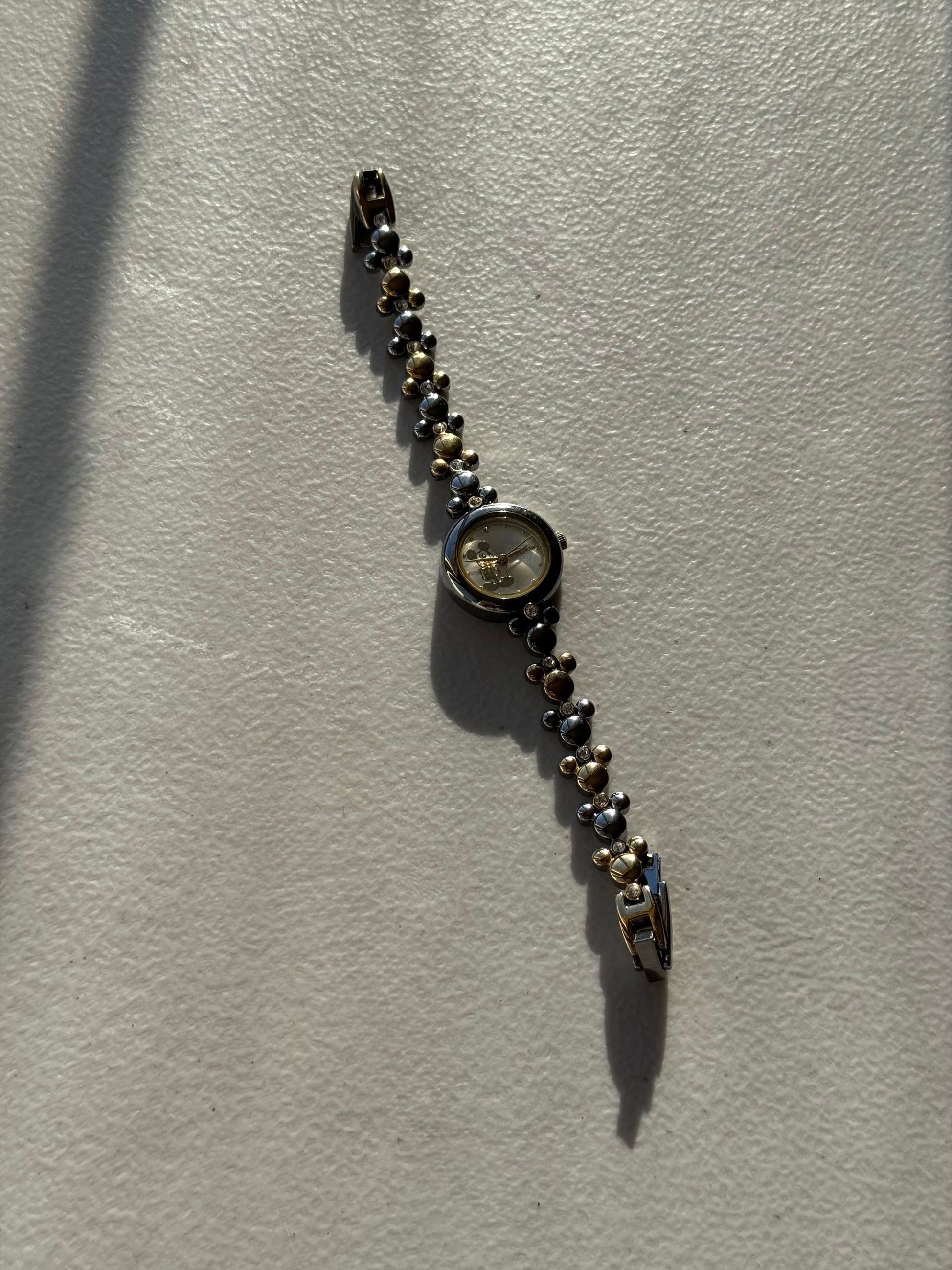 1990’s Mickey Two Tone Bracelet Watch