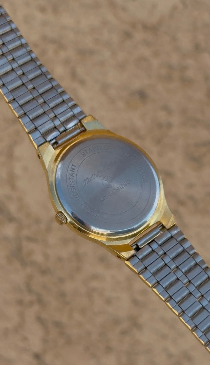 1990’s Mathey-Tissot Gold Tone Quartz Watch