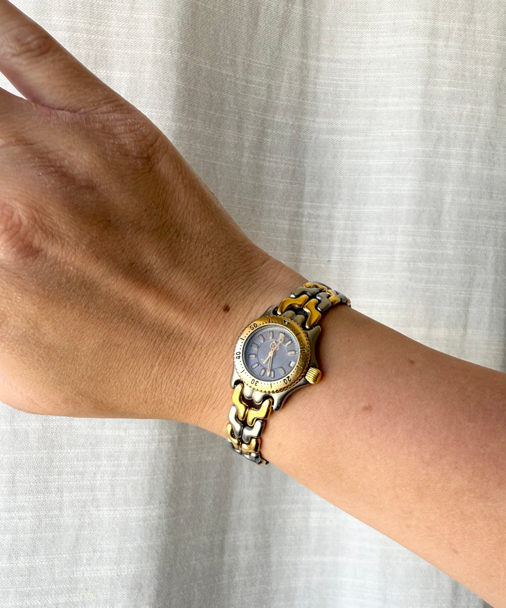 1990’s TAG Heuer WG1420-0 Two Tone SEL Professional 200m Watch