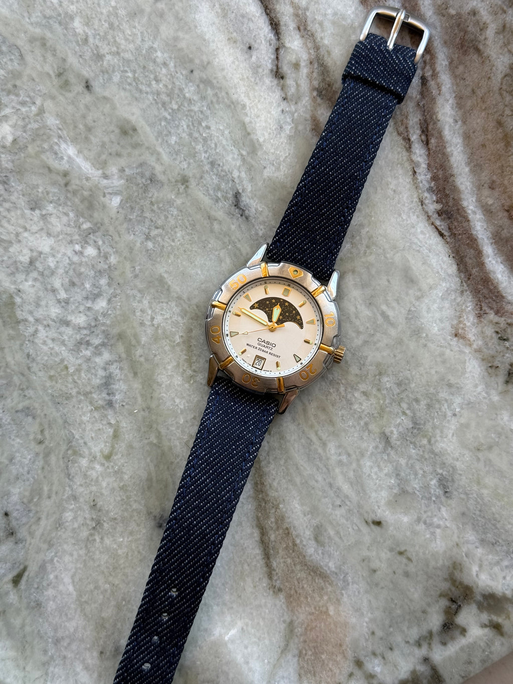 1990’s Casio Quartz Moon-phase Diver Watch