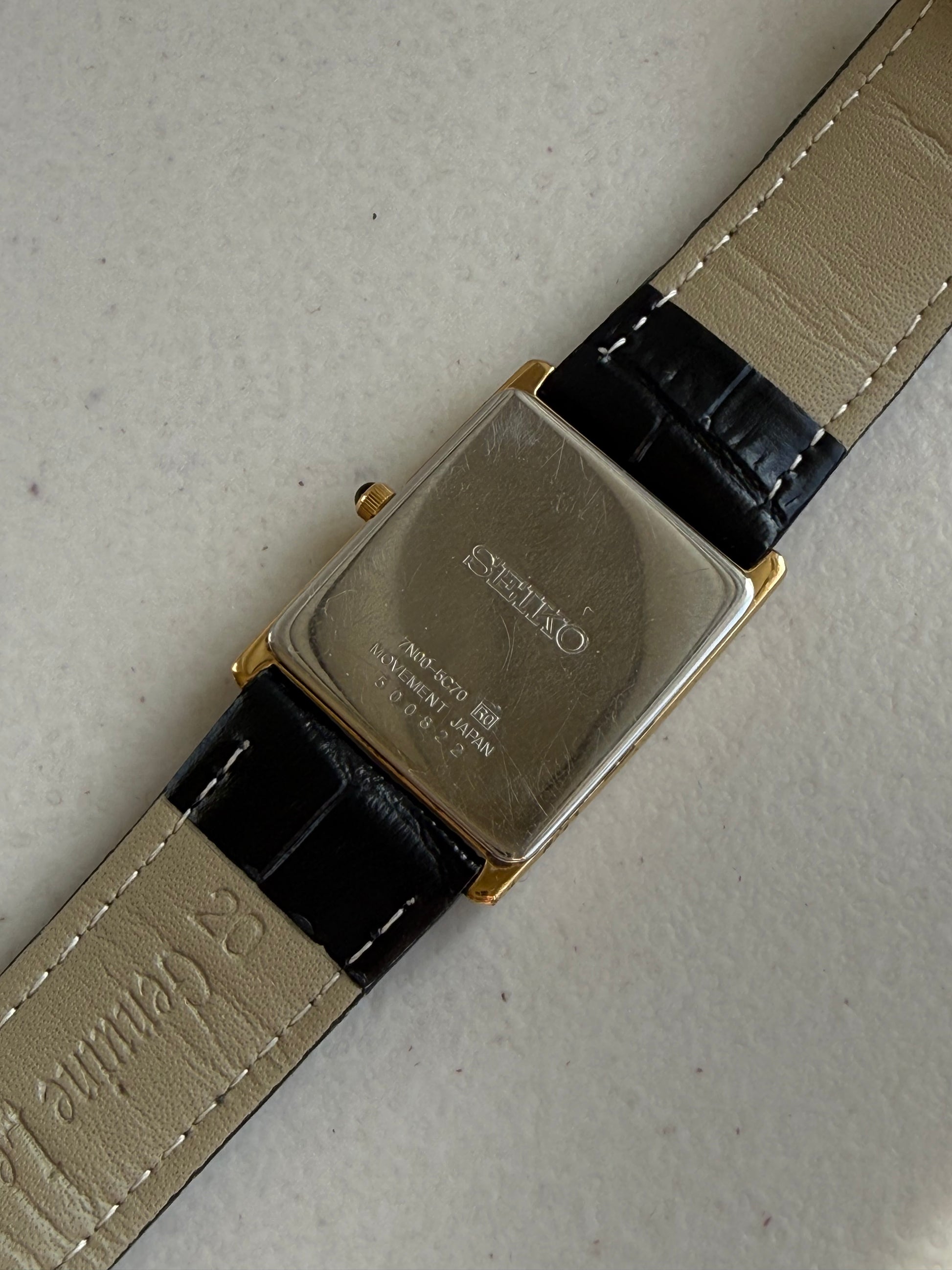 2005 Seiko Tank Watch