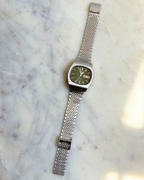 1988 Pulsar Quartz by Seiko TV Dial Day Date Watch