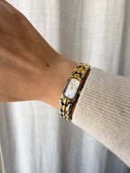 1996 Bulova Quartz Two Tone Bracelet Watch