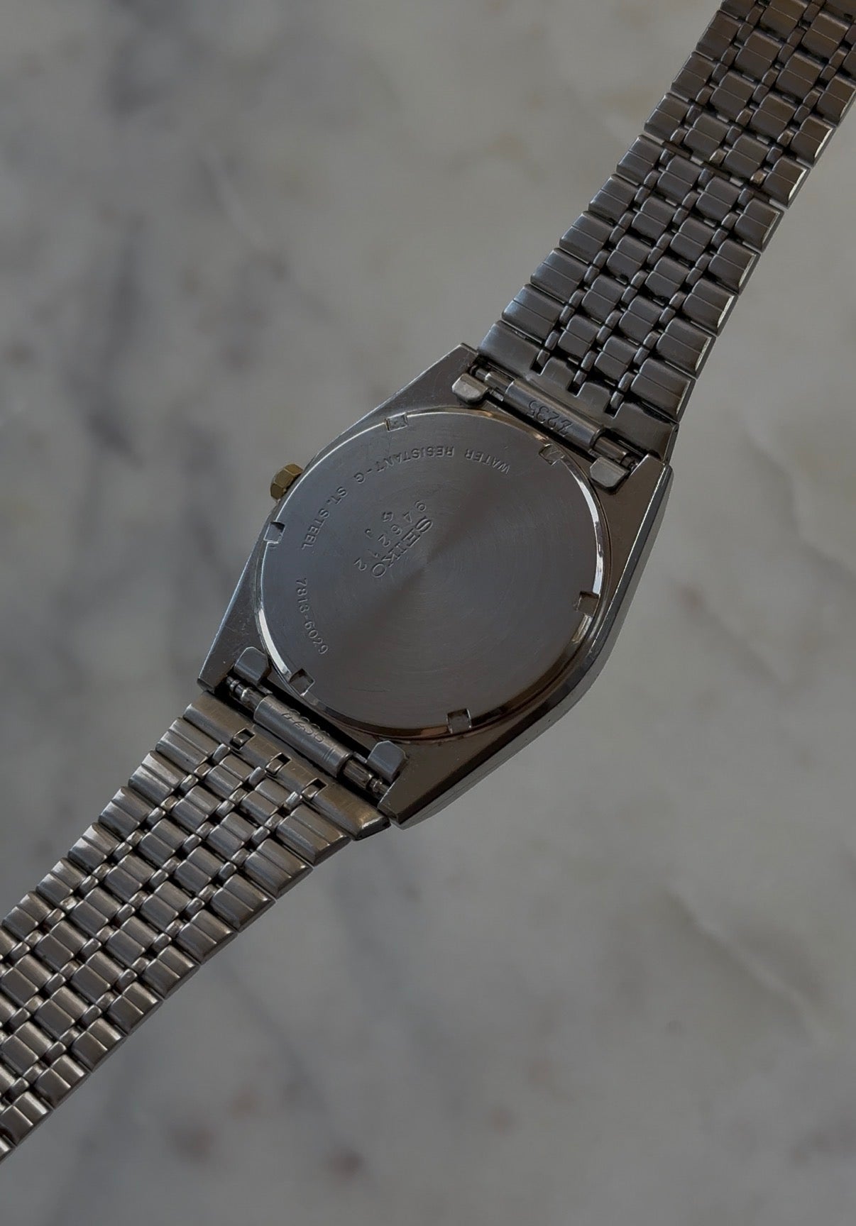 1979 Seiko Quartz “222” Day-Date Two Tone Watch