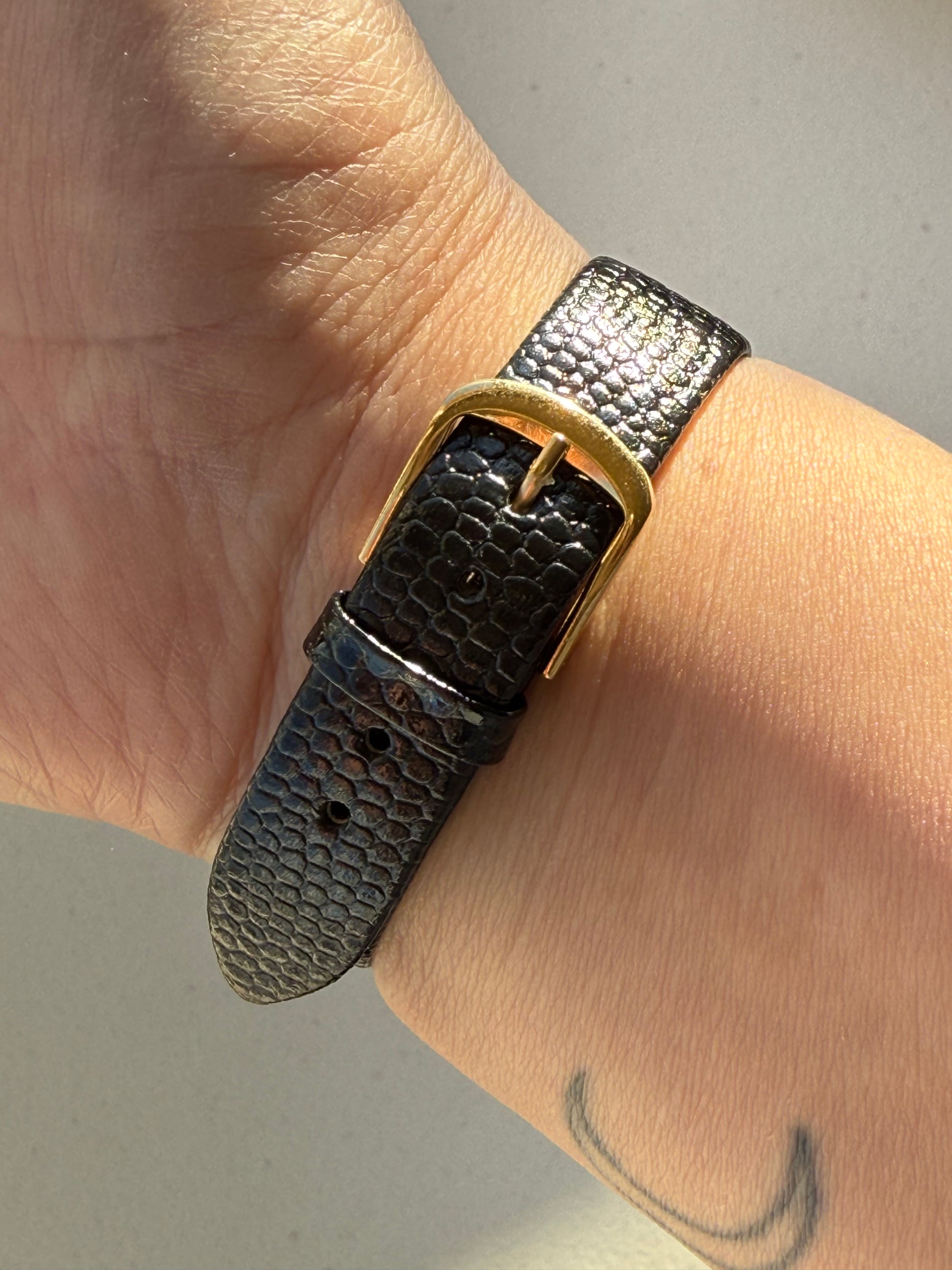 1977 Timex Day Date Mechanical Gold Tone Watch