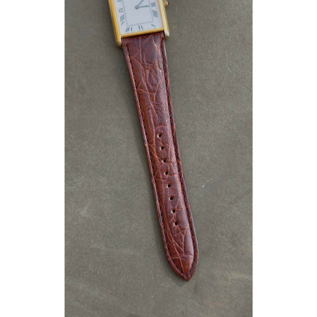 1989 Seiko Quartz Roman Tank Watch