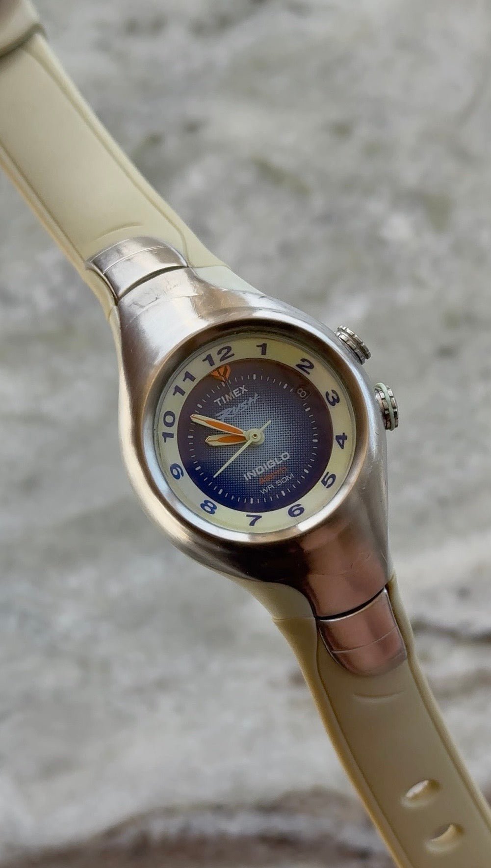 Vintage Timex Rush Indiglo Date-Just Watch