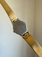 1988 Seiko Galaxy Quartz Gold Tone Watch