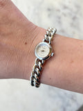 1990's Gruen Quartz Chain Bracelet Watch