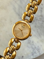 1995 Seiko Quartz Gold Tone Bracelet Watch