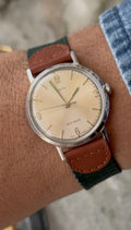 1964 Timex Self Wind Silver Tone Watch