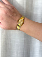 1991 Seiko Quartz “President” Gold Tone Watch