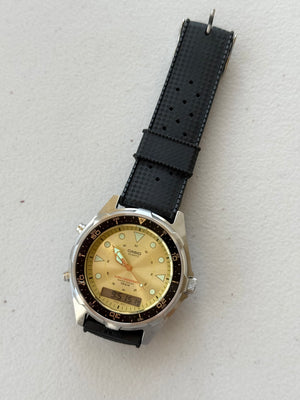 1990s Casio Quartz Alarm Chronograph “Arnie” Diver Watch