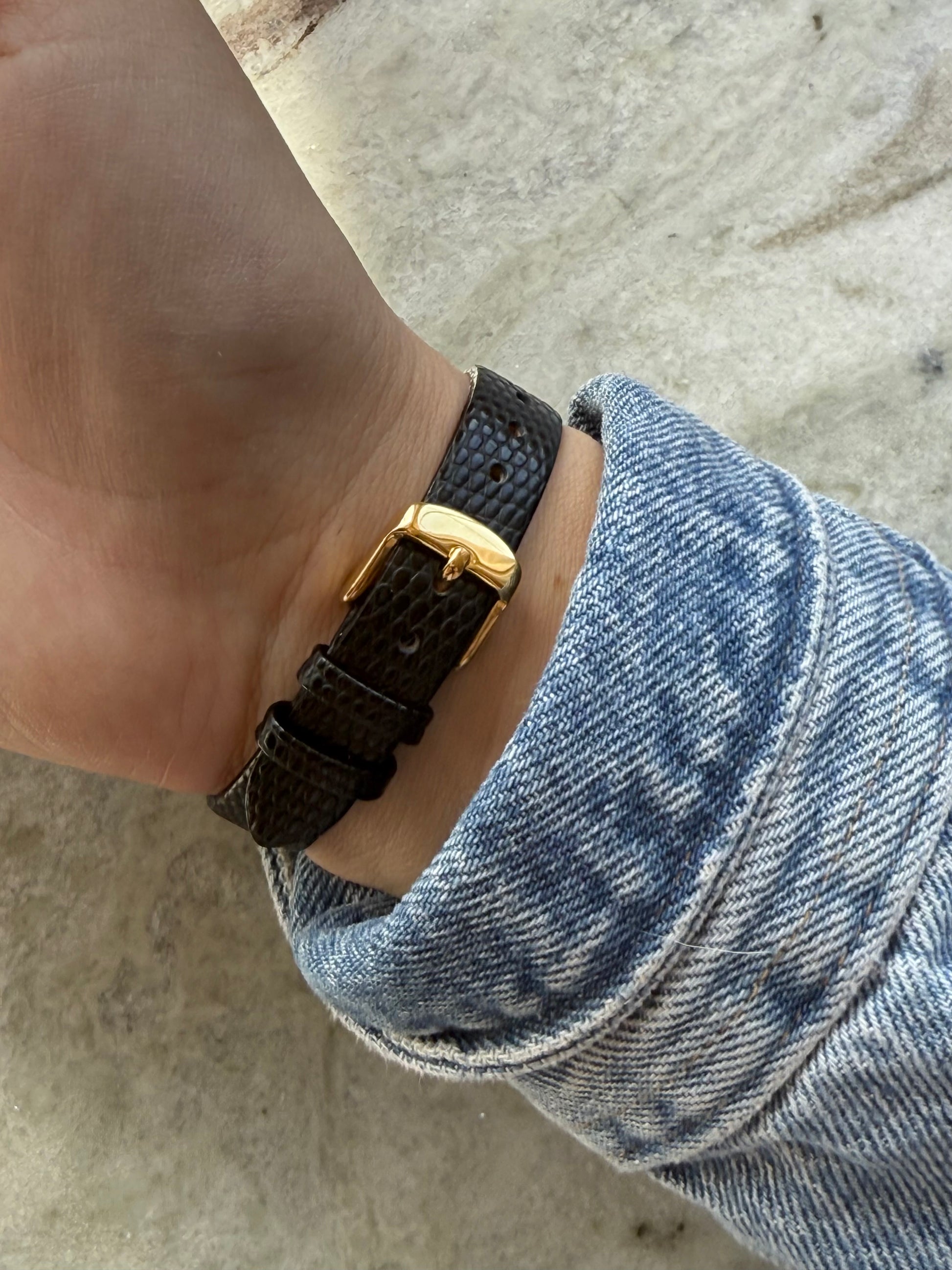 1985 Seiko Exceline Quartz Tungsten Carbide Tank