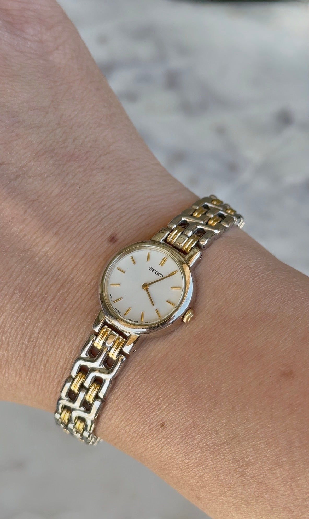 1998 Seiko Two Tone Bracelet Watch