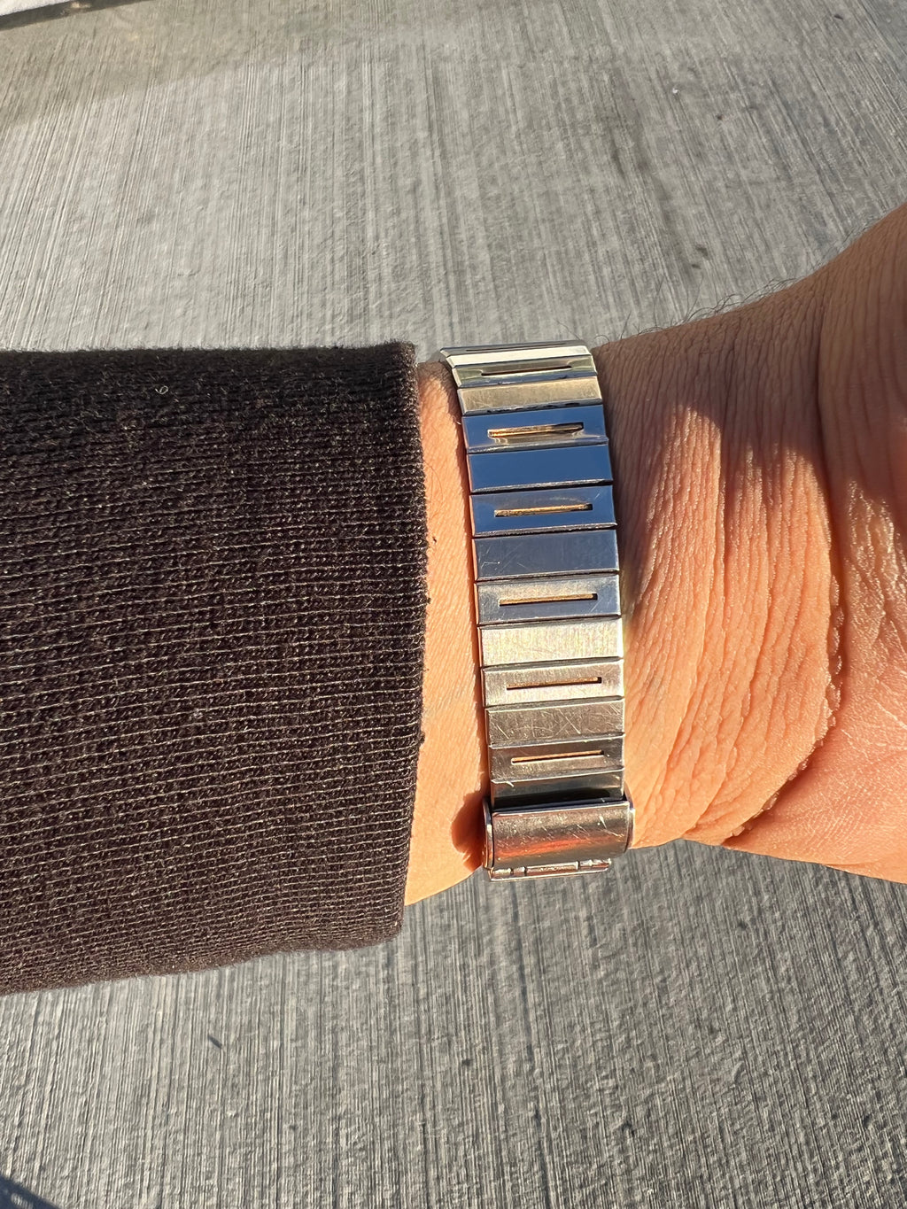 1986 Seiko Quartz Two Tone Tank Watch