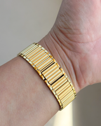1986 Seiko Lassale Quartz Gold Tone Tank Watch