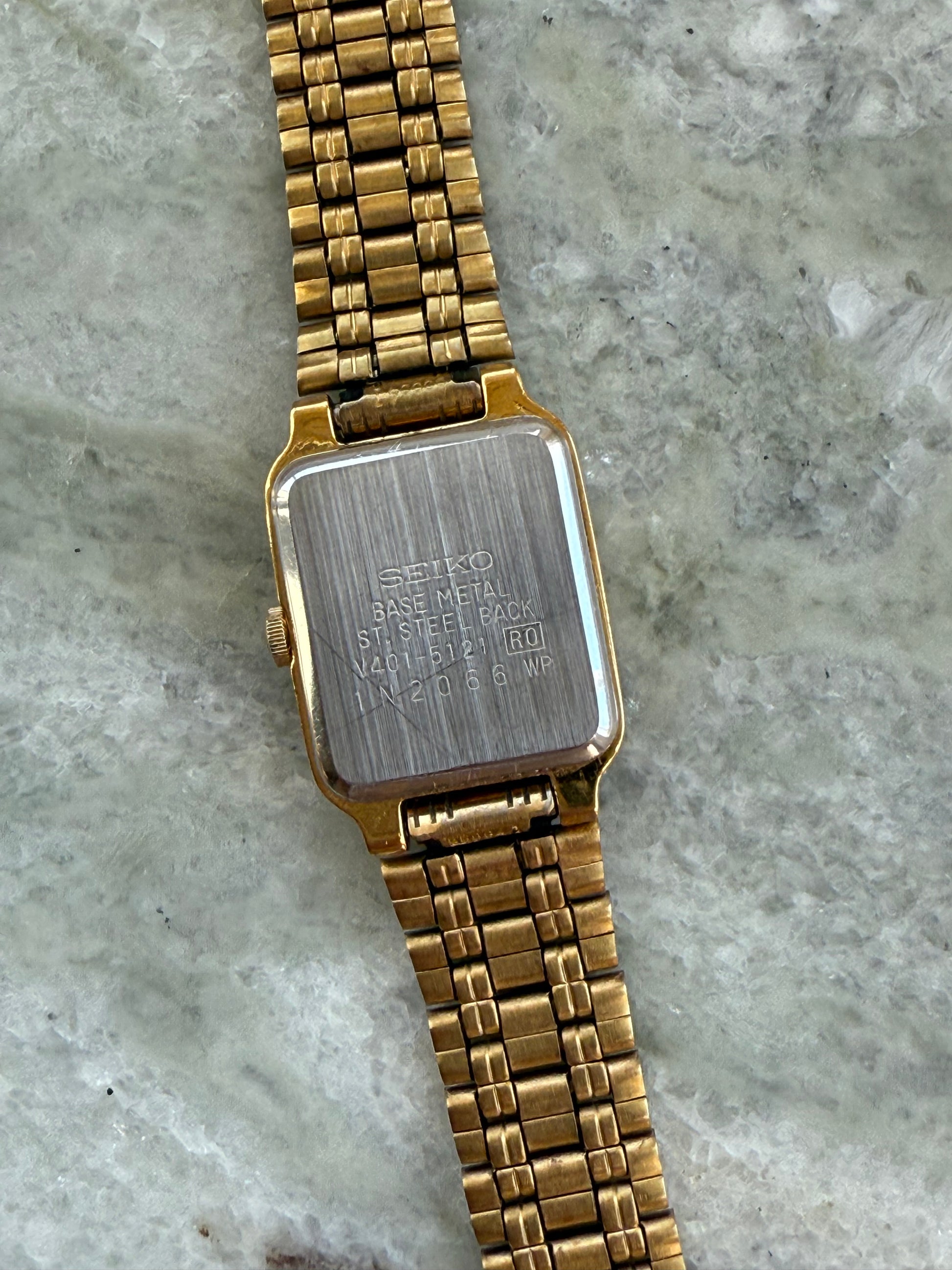 1990’s Seiko Quartz Tank Watch