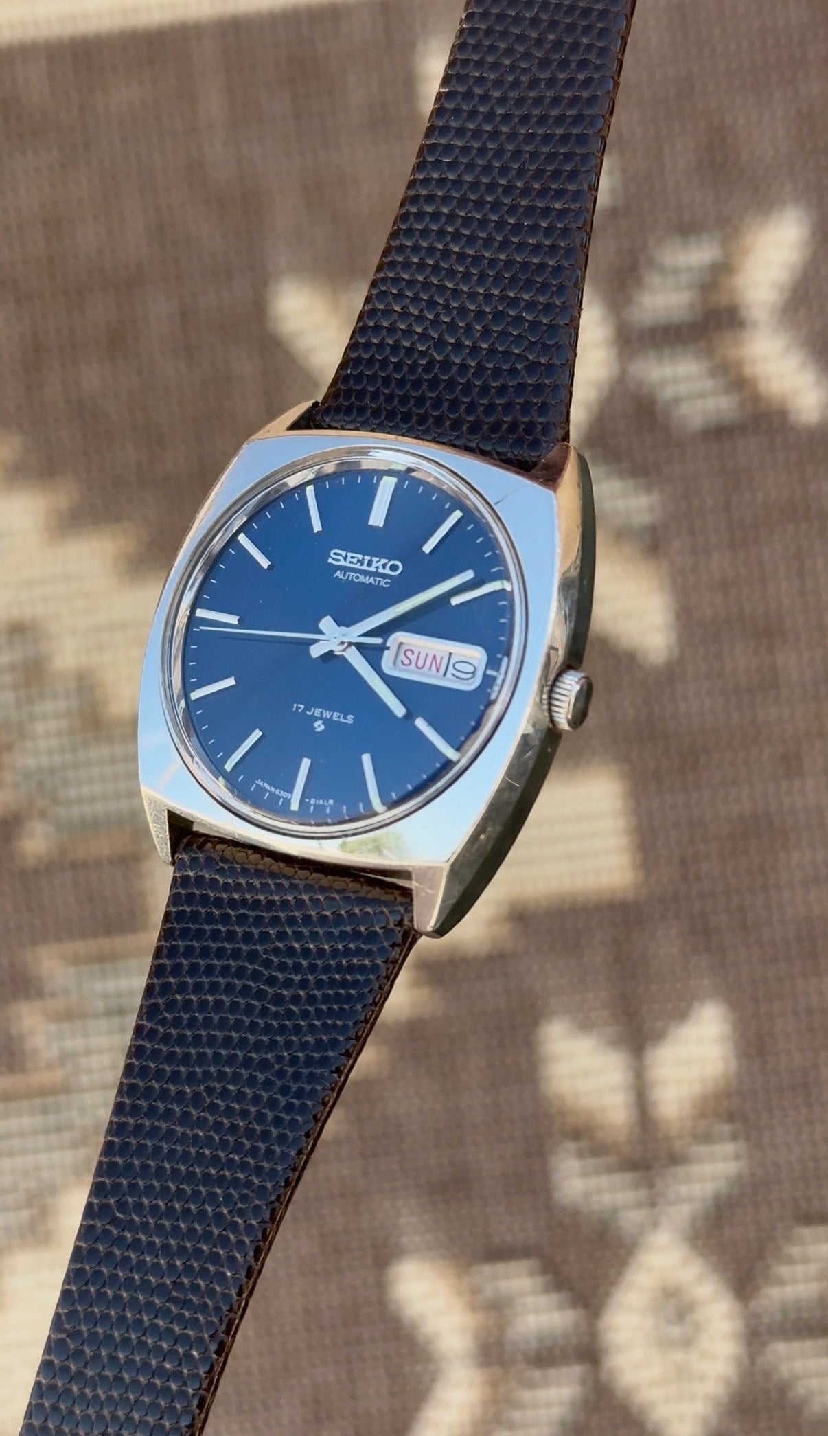 1978 Seiko Automatic 17 Jewel Day Date Watch