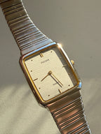 1988 Pulsar Quartz by SEIKO NOS Tank Watch